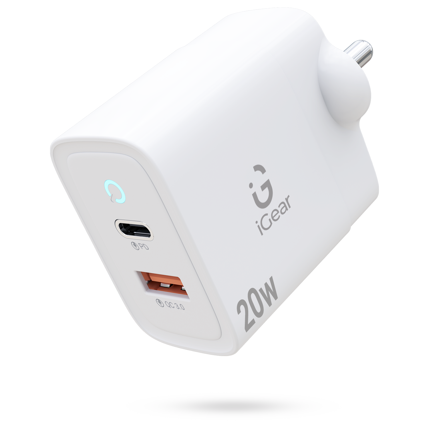 Fast Charger 20 W Charger Iphone 20W USB-C Power Adapter Only
