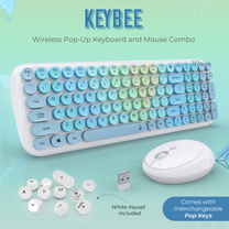 Keybee iGear Keybee Customizeable/POP Keys Wireless Keyboard – iGear World