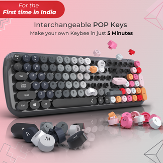 Keybee iGear Keybee Customizeable/POP Keys Wireless Keyboard – iGear World