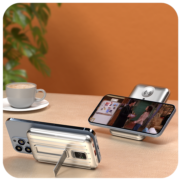 Charge and view with ease – a stand that's as versatile as you are
