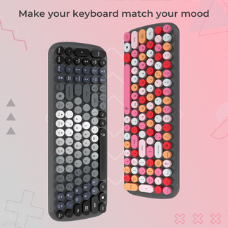 Keybee iGear Keybee Customizeable/POP Keys Wireless Keyboard – iGear World