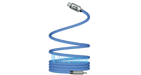Introducing Magnetic Self-folding Smart Cable