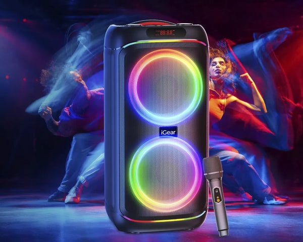 Vibrant RGB Party Light Effects